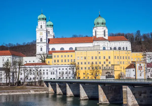 The St. Stephen's Cathedral in Passau in Germany — Stockfoto