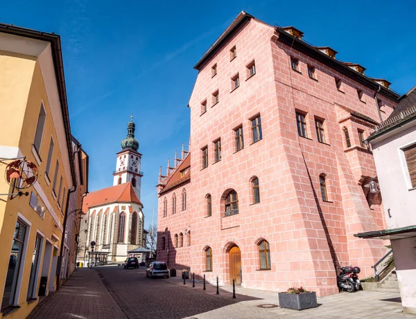 Panoráma Sulzbach-Rosenberg a felső-palatinátusban — Stock Fotó