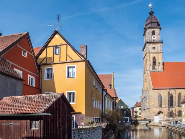 Amberg a felső-palatinátusban — Stock Fotó