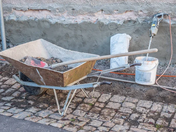 Tool on a construction site — Stock Photo, Image