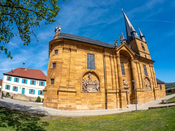 Barokní kostel sv. Víta, Litzendorf — Stock fotografie