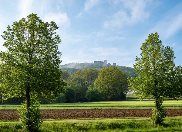 Neumarkt Oberpfalz城堡废墟景观 — 图库照片