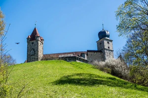 Coburg kastély Bajorországban Németország — Stock Fotó