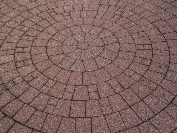 Pattern stones Road construction — Stock Photo, Image