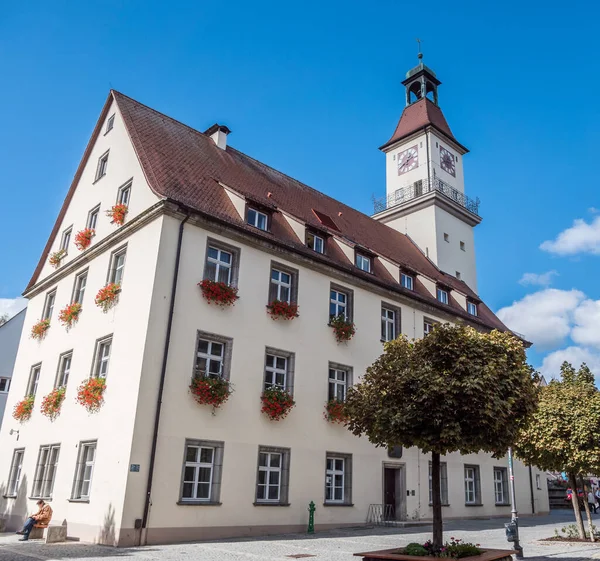 Town Hall Hersbruck in Germany — Stock Photo, Image