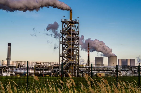 Centrale elettrica a carbone — Foto Stock