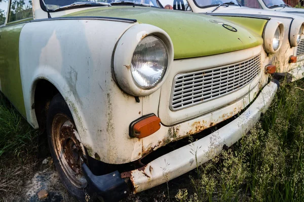 Παλιά Trabant από την ανατολική Γερμανία — Φωτογραφία Αρχείου