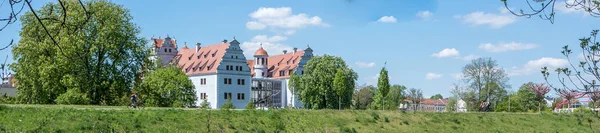 Замок Панорама "Остерштейн" у Цвіккау (Німеччина). — стокове фото