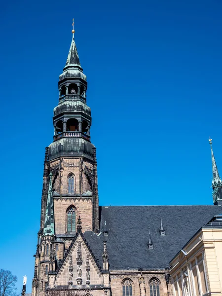 Zwickau Marienkirche Székesegyház Szászországban — Stock Fotó