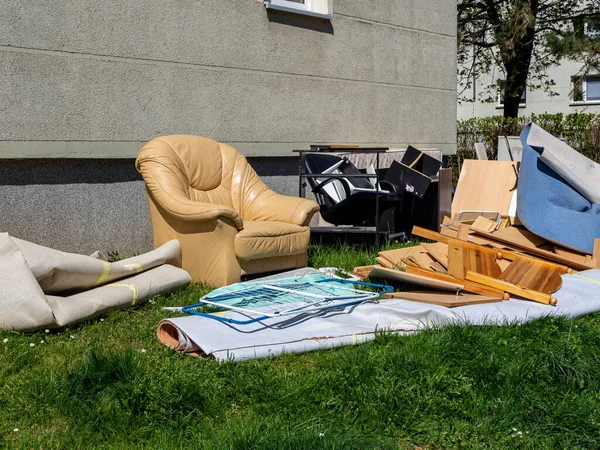 Bulky Waste Collection House Meadow — Stock Photo, Image