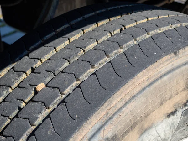 Tire Tread Safety Trucks — Stock Photo, Image