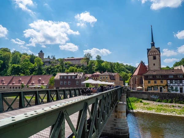 Skyline Untermhaus Itt Gera Thüringia — Stock Fotó