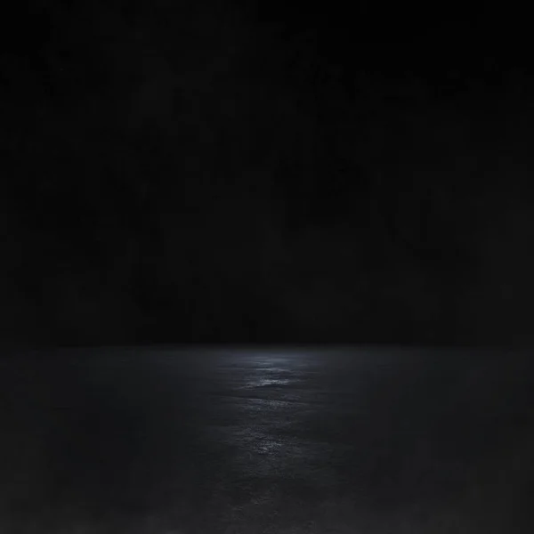 Empty Spot Lit Dark Background — Stock Photo, Image