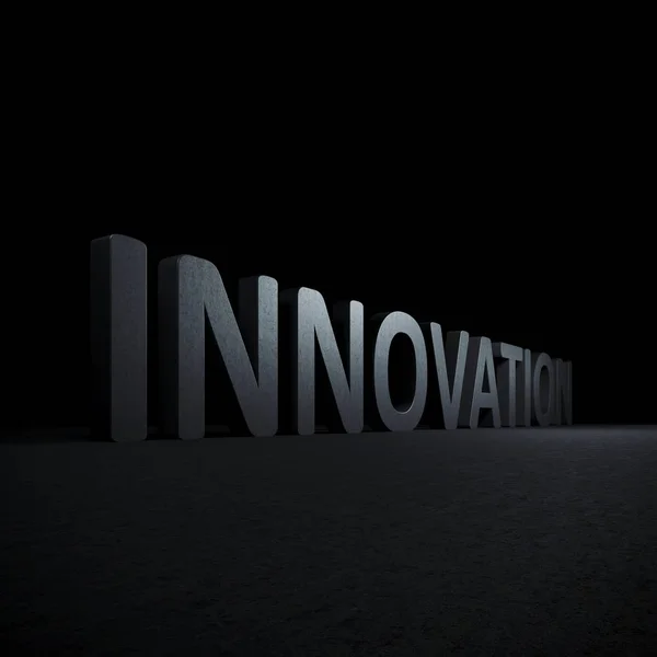 Innovation Background Render Image — Stockfoto
