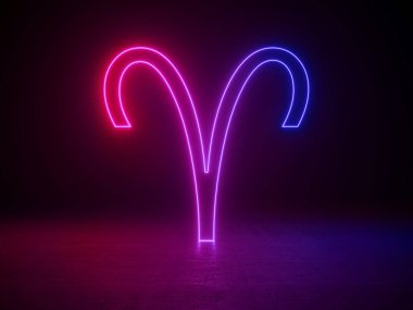 Creative glowing astrologic zodiac horoscope background. Astrology concept