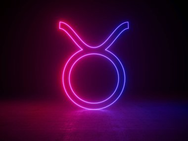 Creative glowing astrologic zodiac horoscope background. Astrology concept