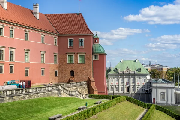 Βασιλικό Κάστρο, στην παλιά πόλη, Βαρσοβία — Φωτογραφία Αρχείου