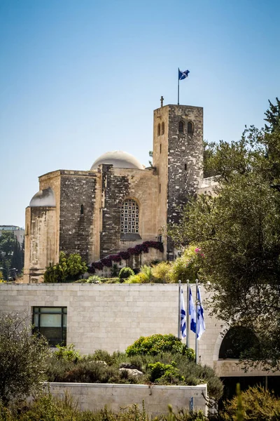Σκωτσέζικο St. Andrews Εκκλησία Ιερουσαλήμ, Ισραήλ — Φωτογραφία Αρχείου