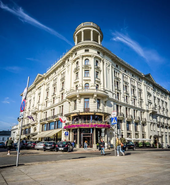 Hotel Bristol Krakowskie Przedmiescie, Varsó — Stock Fotó