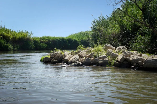 The Jordan River, Israel — Stock Photo, Image