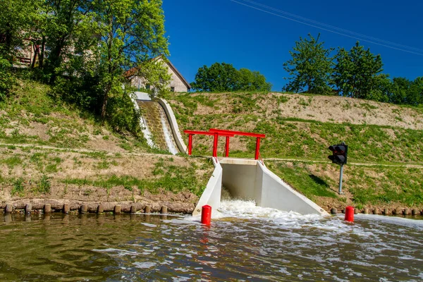 Kanalen Elblag, Polen — Stockfoto