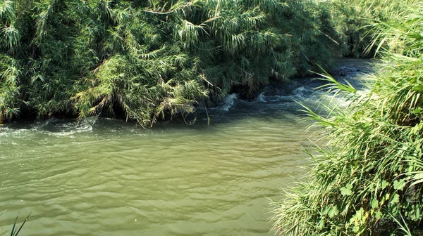 The Jordan River, Israel — Stock Photo, Image