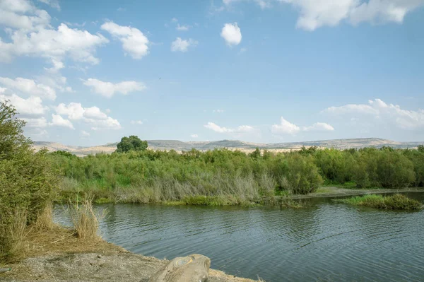 The Jordan River, Israel — Stock Photo, Image