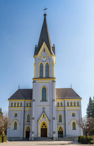Evangélikus templom Trinec, Csehország — Stock Fotó