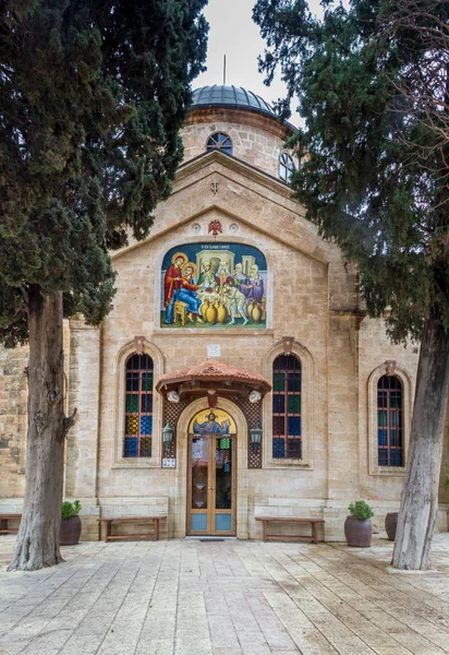 A Igreja Ortodoxa Grega de Caná, Israel . — Fotografia de Stock