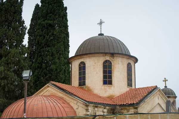 A Cana esküvői ortodox egyház, Izrael. — Stock Fotó