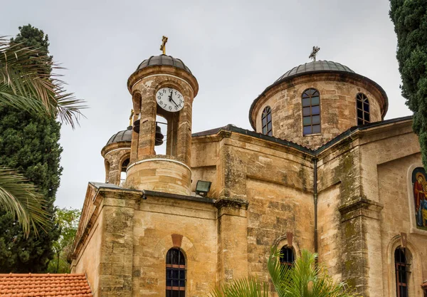 De Cana bruiloft Grieks-orthodoxe kerk, Israël. — Stockfoto