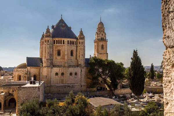 De Dormition abdij in Jeruzalem — Stockfoto