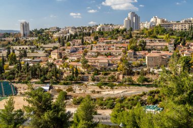 Tarihi mahalle Yemin Moshe Kudüs, İsrail