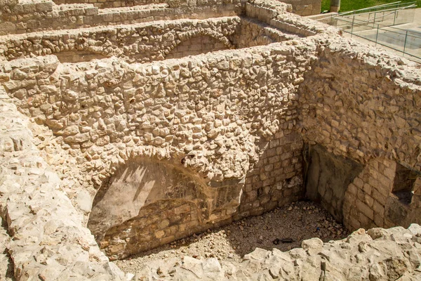 Tarihi bina, Jerusalem duvarlar Milli Parkı — Stok fotoğraf