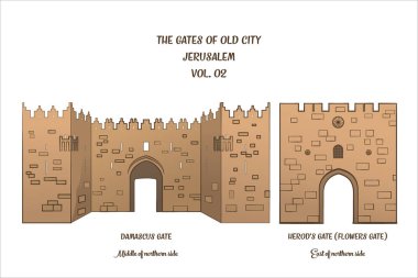 Kudüs, Damascus Gate, Herods kapısı'nın