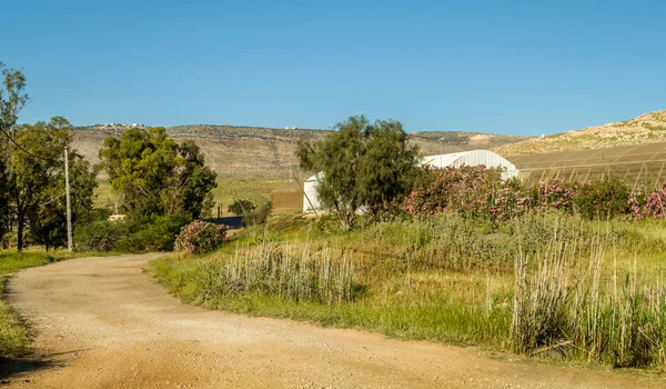 Jordbruks kibbutzen, Israel — Stockfoto