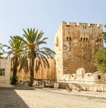 Jerusalem Kalesi, David kule Müzesi Kudüs, İsrail