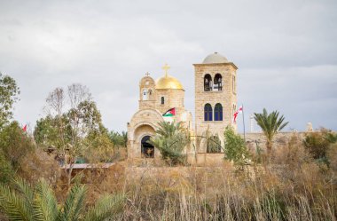 Yunan Ortodoks St. John Baptist Kilisesi Ürdün