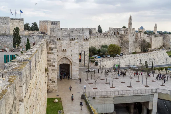 Yafa Kapısı eski şehrin Kudüs, İsrail