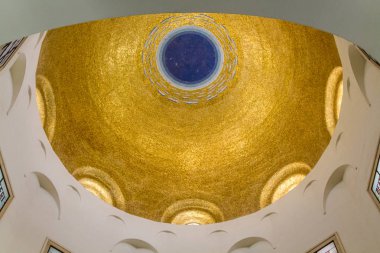Kilise Dağı Beatitudes İsrail'in kubbe