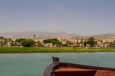 Sea of Galilee, Israel, view from boat clipart
