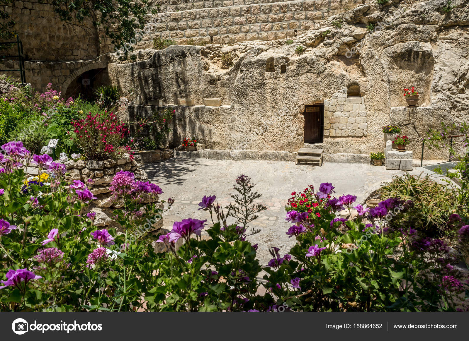 The Garden Tomb in Jerusalem, Israel Stock Photo by ©alefbet 158864652