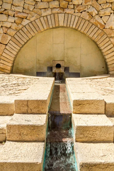 Kaskadenbrunnen in jerusalem, Island — Stockfoto