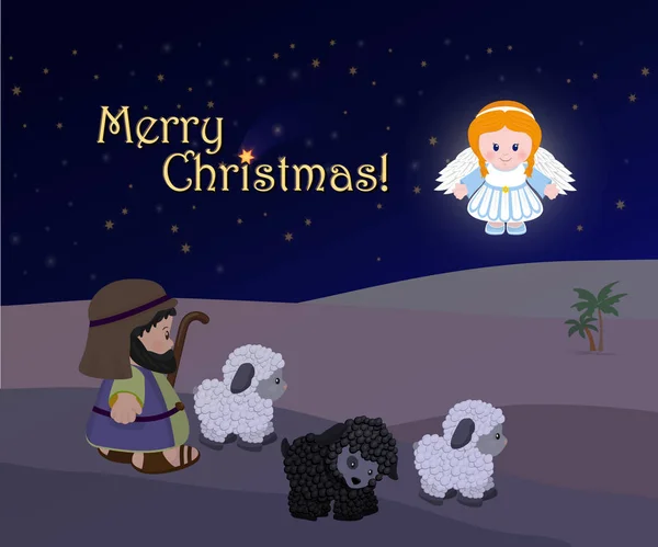 Holiday of Merry Christmas, Nativity scene