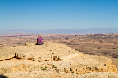 Manzara Negev Çölü, İsrail