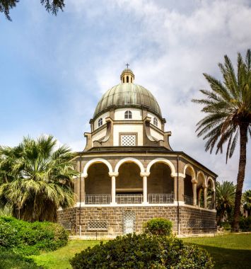 Katolik Kilisesi Beatitudes, İsrail Dağı üzerinde