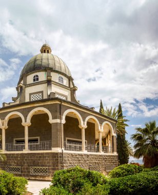 Katolik Kilisesi Beatitudes, İsrail Dağı üzerinde