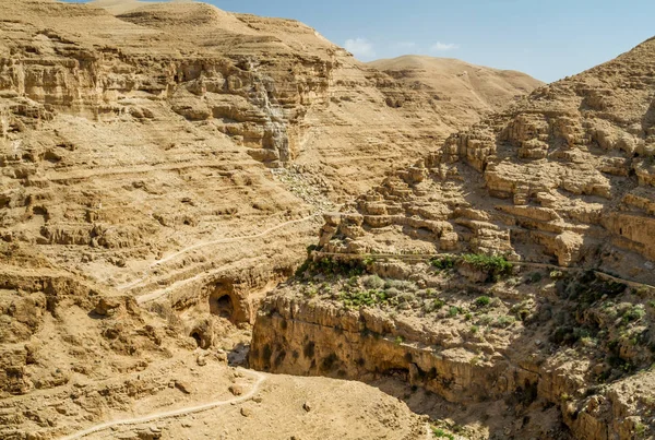 Desierto Judaico en Tierra Santa, Israel — Foto de Stock
