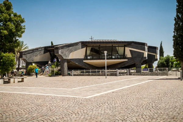 Igreja de São Pedro em Cafarnaum, Israel — Fotografia de Stock