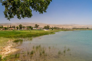 The Coast of the Sea of Galilee, Israel clipart